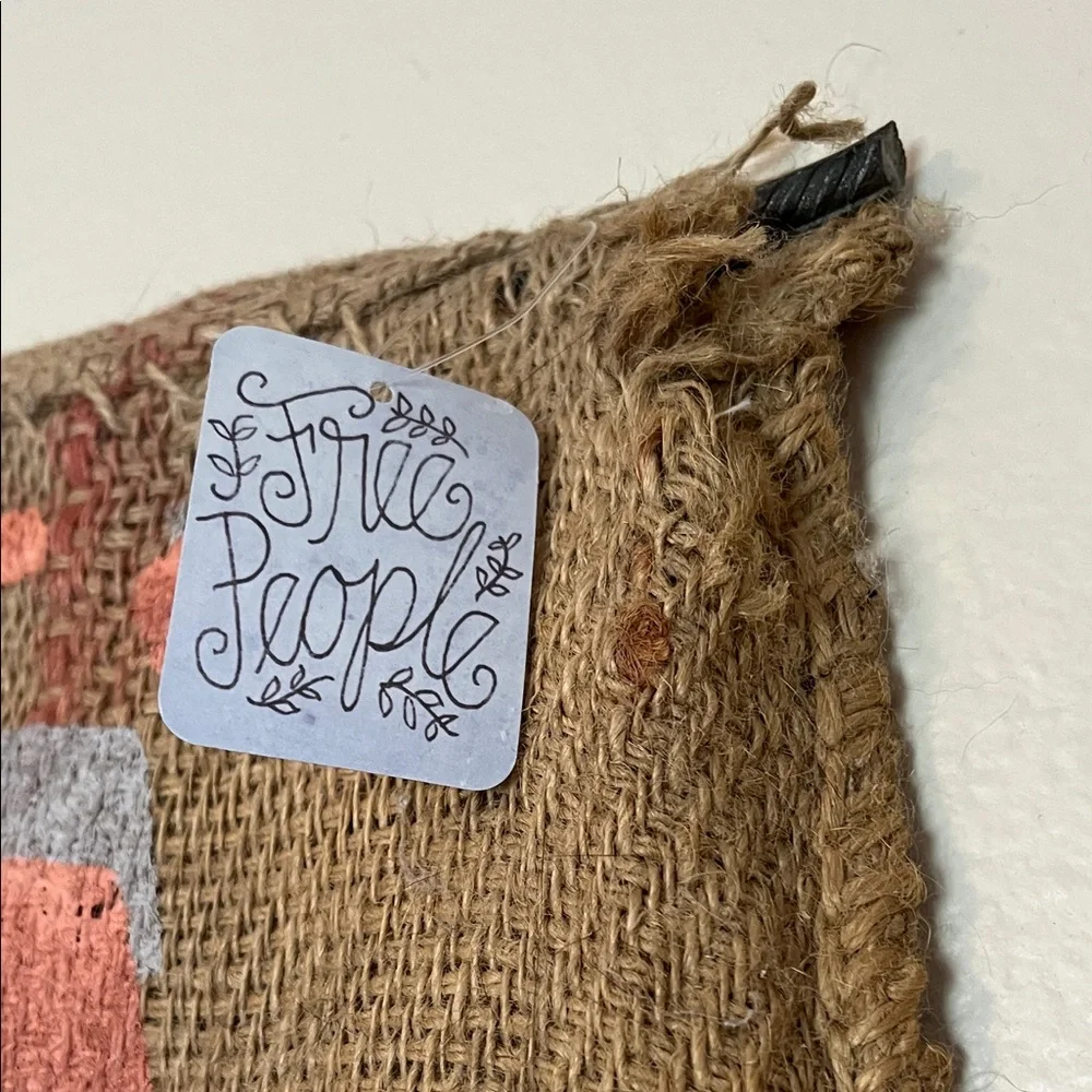 Free People Burlap Wall Hanging